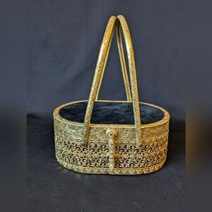 Antique metal handbag